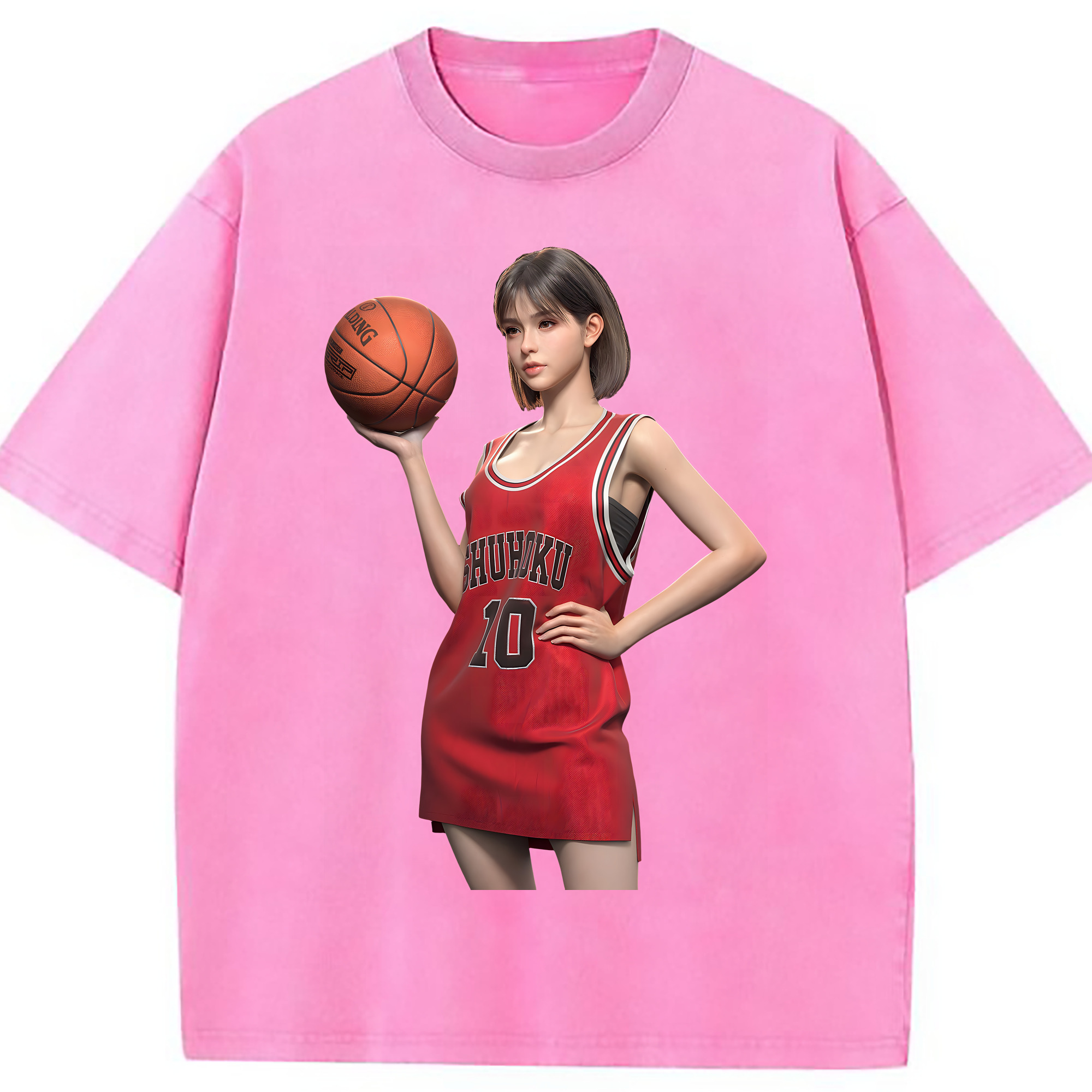（画像用） SLAM DUNK／スラムダンク 綿100% ヴィンテージ風 半袖Tシャツ（フロントプリント）